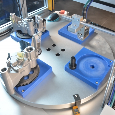 四工位旋轉(zhuǎn)激光打標(biāo)機(jī)-更安全，更環(huán)保